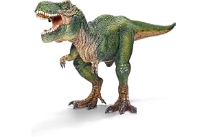 schleich DINOSAURS | Tyrannosaurus Rex 14525 | detaljrik dinosauriefigur med rörlig käke | perfekt present för flickor och pojkar