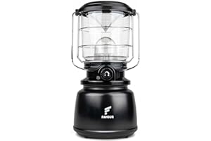 FAVOUR Lampara Camping LED Alta Potencia 1300lm | Linterna Camping Impermeable y Robusta IP64, Funciona con Pilas, Modos de Iluminación regulable, Modo Luz de Vela | Farol LED, Iluminación Carpa 360 Grados