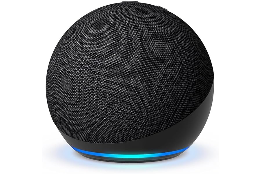 Echo Dot (Neueste Generation) | Smarter WLAN- und Bluetooth-Lautsprecher und gigantischem, sattem Klang | Anthrazit, mit Alex