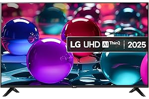 LG 43UA73006LA 43-Inch 4K Ultra HD HDR Smart TV (webOS 25 Platform with AI Concierge, alpha 7 AI Processor 4K Gen8, Game Optimiser & ALLM, 60Hz) [Model 2025]