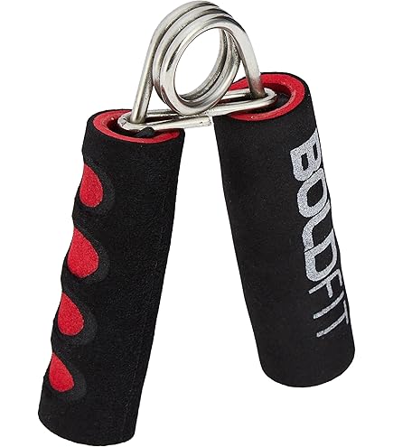 Nivia Hand Gripper In Acciaio Con Impugnatura In Schiuma - Confezione Da 2, Per Esercizi Di Avambraccio E Dita, Blu
