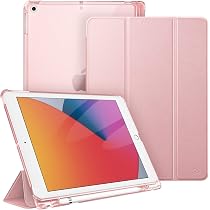 Schutzhülle Für IPad 10,2" (9./8./7. Gen) – Mit 360°-Ständer & Sleep/Wake-Funktion, Buntes Pferd-Design