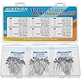 AUKENIEN Photoresistor 6 Values 120pcs Photo Resistor GL5506 GL5516 GL5528 GL5537 GL5539 GL5549 5506 5516 5528 5537 5539 5549 5MM Foto Sensitive Light Dependent Resistors Kit