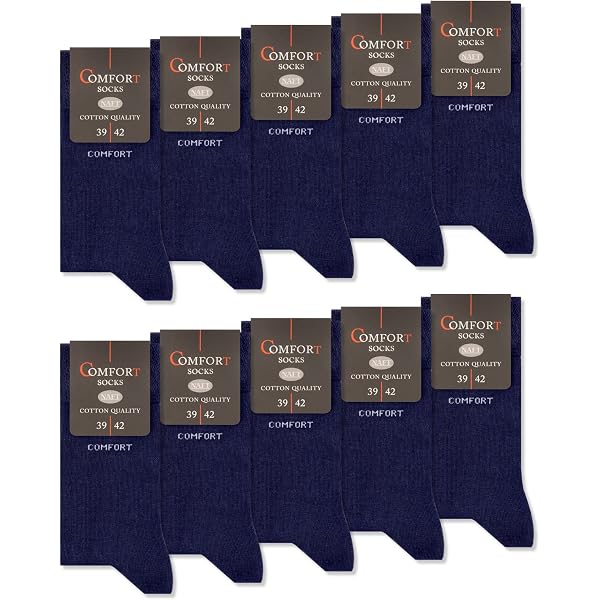 Gentle Grip Men's Non-Binding Loose Top Socks, Bigfoot Size 12-14, 6 Pack