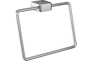 EMCO Trend Handtuchring (Chrom, Nicht schwenkbar, für Badezimmer + Gästebad, Maße 190x136 mm) 025500100, Normal