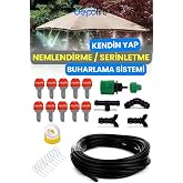 Depolife 10 Metre Bah&ccedil;e Balkon Veranda Kamelya &Ccedil;ardak Nemlendirme Sulama Serinletme Sis P&uuml;sk&uuml;rtme Sistemi