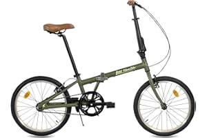‎FABRICBIKE FabricBike Klappfahrrad, Alu-Rahmen, Single Speed, klapprad 20 Zoll, Folding, klapp Fahrrad, Klapprad Erwachsene, Fabric Bike Folding Bike