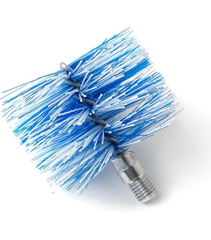 Kit Pulizia Camini MOCNT - Spazzola Nylon 150mm, 20 Aste Flessibili | Per Tubi E Condotti - Foto 6