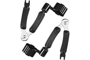 ZIRANEE Enrouleurs de Corde pour Guitare,2 PCS 3 en 1 Coupe-Enrouleur de Cordes Pince Coupante Coupe-Corde et Extracteur e Broches de Pont Outils de Réparation pour électrique Acoustique Basse Violon Ukulélé