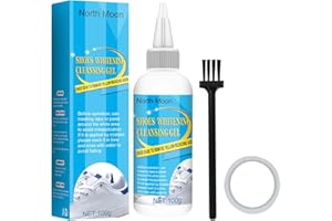 Xnuoyo Shoes Whitening Gel Sneakers Pulitore, Pulitore per Suole di Scarpe, Detergente per Sneakers, Smacchiatore per Suola delle Scarpe, Rimuove l'Ingiallimento, Rimuovi Giallo, 100 ml