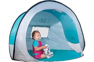 bblüv - Sunkitö -Tente Anti-UV avec Moustiquaire, Grande Tente de Plage Haute Protection Solaire 50+, Système Pop-Up pour Bébé B0135 1 Unité (Lot de 1)