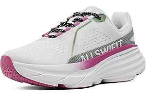 ALLSWIFIT Women's Cushion Lightweight Walking Running Shoes Tennis Non-Slip Comfortable Jogging Workout Gym Athletic Breathable ActiveAiry Fashion Sneakers