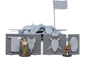 Dirt Cheap Dungeons Castle Decor Expansion TT RPG Terrain Building for Dungeons & Dragons, Pathfinder, War Gaming, and More!