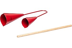 Fuzeau 70780 campana brasileña, pequeña, color rojo