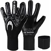 HO Soccer ESKUALO Blackout Goalkeeper Gloves
