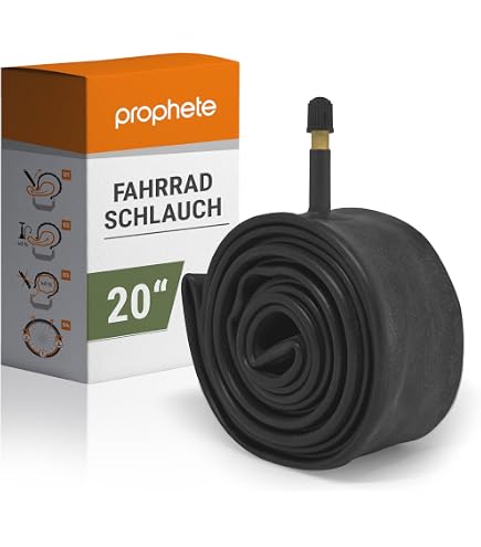 fahrradschlauch 20 zoll klapprad FISCHER pannensicher – für ETRTO 40/62-406 | Dunlop-Ventil | Selbstreparierend & unplattbar mit Spezial-Gel | Fahrrad-Schlauch City, Trekking, E-Bike insulation Talradweg Antholzertal COLOUR:Forest Mirror