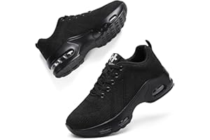 HANANI Womens Orthopedic Trainers Running Shoes Air Cushion Athletic Sports Lightweight Tennis Walking Sneakers Casual Mesh Breathable Ladies Fashion Plantar Fasciitis Jogging Shoes