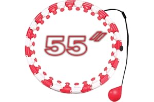 MONTIVO Weighted Hula Hoop with Weight Ball - Smart Hula Hoop with Exercise Ball for Fitness - Weighted Hula Hoop for Adults and Fitness Equipment - Weight Hula Hoop for Women Weight Loss