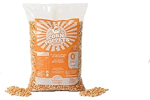 Corn Poppets | Granos de Maíz para Palomitas Dulces Sabor Caramelo | Palomitas Saludables, 100% Natual | Pack ahorro 2,5 kg