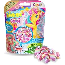 INKEE Bath Fizzer Mix - 4x Boules de bain pétillantes à l'huile d'amande douce , Bombe de bain enfant 4x 20g - Bain moussant enfant INKEE Bath Fizzer Mix - 4x Boules de bain pétillantes à l'huile d'amande douce , Bombe de bain enfant 4x 20g - Bain moussant enfant