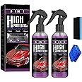 3 in 1 High Protection Quick Car Coating Spray, Car Ceramic Coating Spray, Plastic Parts Refurbish Agent, Quick Coat Car Wax Polish Spray For Cars, Car Ceramic Coating Agent