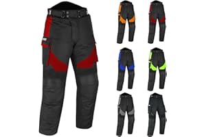 PROFIRST Motorbike Waterproof Trouser Motorcycle Protective Pant Motorcycle Armored Trouser for Men CE Approved | Length 32 Inch