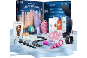 EIS Calendario de Adviento Erótico Deluxe 2025 para Adultos, Solteros y Parejas | 24 Regalos Eróticos con Satisfyer, Sex Toys FUN FACTORY y Sorpresas Íntimas | Valor +650 €