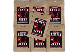 BEN JACOBS Beef Jerky, Smoky Original, 6 x 50g, bœuf nourri à l'herbe autrichien de qualité supérieure, sans additifs ni conservateurs (Smoky Original)