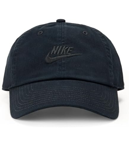 nike jordan h86 jumpman washed cap in black