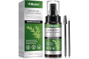 CUZZYDUNJYNN Spray all'acqua di rosmarino per la crescita dei capelli,Olio di rosmarino per capelli,Rosemary oil,Rafforzare,Idratare,Addensare,Cura dei capelli,120ml