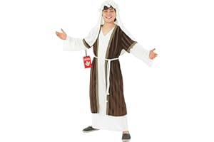 Fun Shack Brown Shepherd Costume Kids, Innkeeper Costume Kids, Boys Nativity Costumes, Boys Christmas Costume