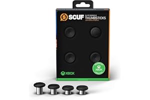 SCUF Elite Series 2 Stick Analogic per Xbox Elite Series 2 | Confezione da 4 - Nero