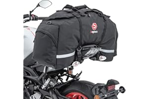 Bagtecs Borsa da sella moto/Borsa posteriore SX80 70L nero