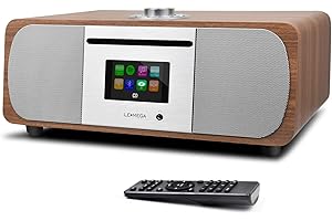 LEMEGA M5P All-In-One 35W Premium Music System,CD Player,DAB/DAB+/FM Digital Radio,WIFI Internet Radio,Spotify Connect,Blueto