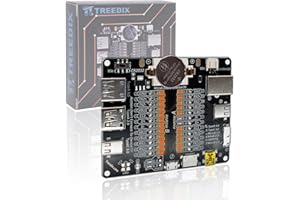 Treedix USB-Kabeltester, USB-C-Kabeltester, USB-Datenkabeltester Prüfplatine für USB-C, USB-A, USB-B, Micro Mini Lightning-Kabel, schnell den Kabelsalat sortieren, indem Sie die LEDs überprüfen