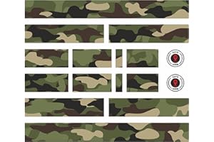 BIKE-label X400058VA - Set di adesivi per telaio della bicicletta, misura XL, 16 pezzi