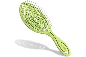 Ninabella Cepillo Pelo Antitirones - Cepillo Pelo Mojado Antirotura para Mujer y Hombre - Peine Antienredos Niños y Niñas - Cepillos para Alisar Cabello Rizado Liso o Mojado