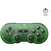 8Bitdo Sn30 Pro Bluetooth Kablosuz Hall Effect Oyun Kolu Jade Yeşil- Nintendo Switch/Switch 2, PC, macOS, Android, Steam Deck