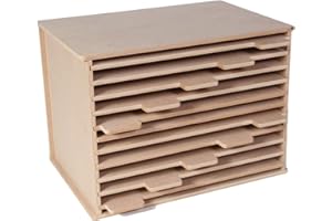 LASERSMITH Metal Die Storage Unit - Holds Up to 20 A4 Magnetic Sheets