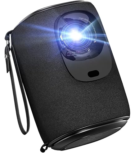 App Intégrée] Vidéoprojecteur Portable Mini Projecteur Avec WiFi 6