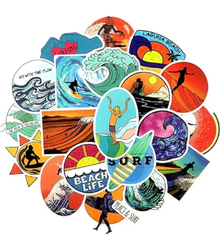 Lot De 100 Autocollants Pour Chat Mignon Pour Bouteilles D'eau