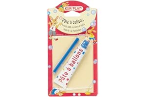 Kim'Play - Jouet à bulles - Fabricateur de bulles - Pate à ballon + Pipette - Enfants (unisex) - Anniversaire