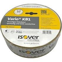 Produktbild von Putzanschlussband Dampfbremse ISOVER Vario Bond 75mm Universal-Einputzband Für Innen Und Isover Einputzband Vario