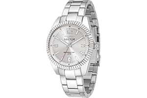 Sector No Limits Sector 240 R3253476003, Orologio da polso Uomo, Argento, Elegante, di Marca, Regalo Uomo