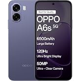 Oppo A6s 5G (Plum Purple, 6GB RAM,128GB Storage) with No Cost EMI/Additional Exchange Offers