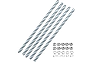 RunXinDa 5 x M8 gängstång 300 mm