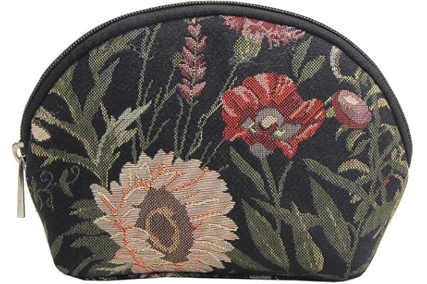 Signare Sac à cosmétiques en Toile Tapisserie Mode Femme Floral