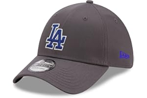 New Era Casquette de Baseball Chapeau modèle 39Thirty visière incurvée matériau Extensible MLB Accessoire Gris