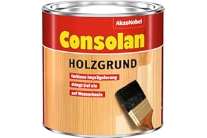 Consolan Holzgrund Wässrig, Farblose Imprägnierung mit Tiefenwirkung, 750 ml
