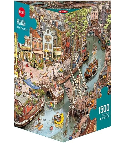 Heye Go Camping! Puzzle 2000 Pezzi – Alta Qualità, Marchio Tedesco, Ideale Per Relax E Sfida - 4